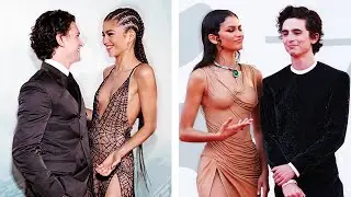 Zendaya & Tom Vs. Zendaya and Timothee on the red carpet 