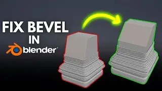 Fix Bevelling in Blender in 1 Click!