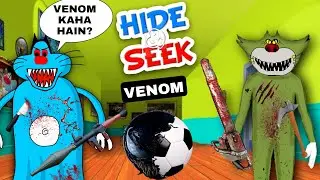 Oggy And Jack Kidnap Venom In Scary Oggy granny House 😱 Horror Oggy Game 👹