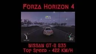 NISSAN GT-R R35 | Top Speed (Tuned) - FORZA HORIZON 4 