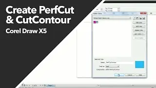 HOW TO: Create CutContour & PerfCutContour in Corel Draw X5