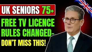 🔥 “UK Seniors 75+: FREE TV Licence Rules Changed — Don’t Miss This!