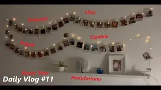 ROOM TOUR *aesthetic* (tra candele, polaroid e libri) - Daily Vlog #11
