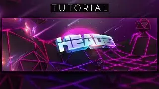 INSANE! 3D Retro Twitter Header Tutorial | Photoshop CC & Cinema 4D