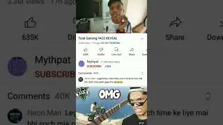 ajju bhai face reveal by mythpath so full creditto mythpat but it was a prank#ajjubhai#prank#shorts