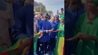 Mane inaugurating Stadium in his home town