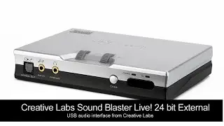 Creative Sound Blaster Live! 24 bit External SB0490. USB audio interface