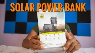 Best Solar Power Bank Charger - 42800mAh Fast Charger Built-in Super Bright Flashlight