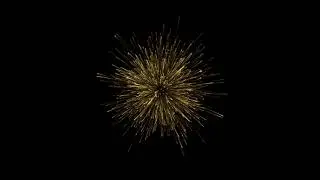FIRE WORK BLACK SCREEN EFFECT 