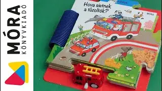 Puzzle és pálya – Hova sietnek a tűzoltók? | Móra Könyvkiadó