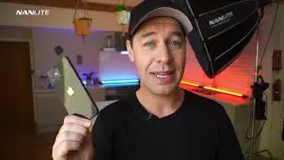 Kreatives Food Video Shooting mit dem Smartphone und NANLITE PAVOTUBE und FORZA