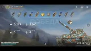 World of Tanks Blitz, танк E 50 M (E 50 Ausf. M), Мастер уровень 10й.