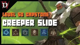 Poison CREEPER LANDSLIDE for LVL 50 CAPSTONE | Season 1 Leveling Build | Diablo 4