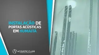 Porta Acústica Antirruído de Sobrepor | Instalação em Humaitá (Botafogo)