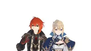Diluc x Jean (just get married already you two)