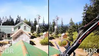 Far Cry 5 HDR vs SDR GTX 1060 LG 27UK600