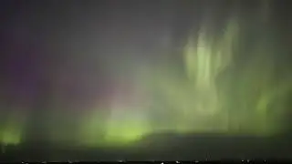 May 10th 2024, time lapse of the Northern Lights. Mavic 3 Pro