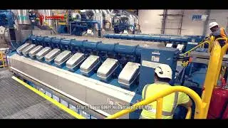 First Smoke Engine Barge Mounted Power Plant (BMPP) Nusantara 2