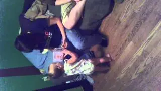 Stella Grace's 1st steps!!