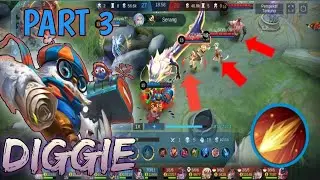 🔥DIGGIE TANK || MUSUH GAK BISA RECALL ||TOP 1 GLOBAL DIGGIE🔥🔥