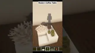 Modern Coffee Table build Minecraft#minecraft #short