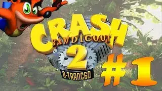 Crash Bandicoot 2: N-Tranced (GBA) Walkthrough #1 - Warp Room 1 - Crystals and Rocks