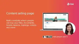 How to sell content