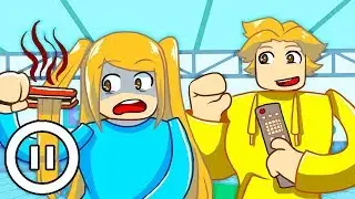 PAUSE CHALLENGE With GIRLFRIEND For 24 HOURS... | Roblox Challenge