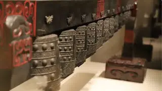Notes of ancient instrument bianzhong ring out in space