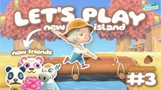 OUR NEW FRIENDS ARE HERE! 🙊 + campsite? museum? island theme? | Cinnamon Island Let's Play #3