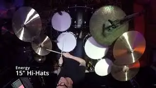Dream Cymbals - 15" Energy Hi-Hats