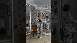 Пижамный костюм от бренда Anna Vereteno #shorts #short #стилист #стилистнск #стиль