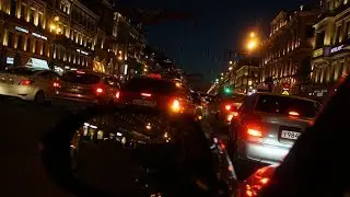 Танцы на машине в Петербурге