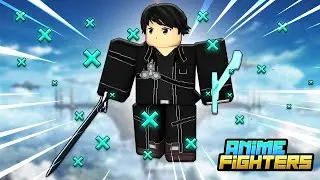 Fiz o Kirito Craft no Anime Fighters Simulator!!!