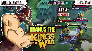 URANUS GAMEPLAY❗CARA MAIN URANUS GAK MATI MATI PAS WAR || URANUS BEST BUILD 2024.MOBILE LEGENDS