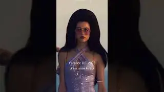 Versace Fall 2023 Best Models Walk