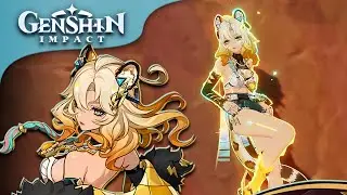Xilonen Gameplay & Xilonen Skill Showcase Genshin Impact 5.1 New Character
