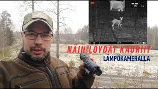 Nyt löytyy kauriit - Liian helppoa metsästystä? | KEVÄTPUKKIJAHTI  | LÄMPÖKAMERA | PULSAR ORYX