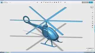 Autodesk 123D Design Helicopter part 1