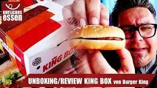 TEST: BURGER KING KING BOX REVIEW / UNBOXING - ein Food Test der neuen Box