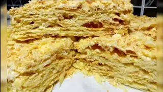 Soʻraganlar uchun oddiy Napaleon tayyorlash.