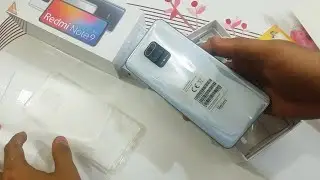 Unboxing redmi note 9 pro glacier white