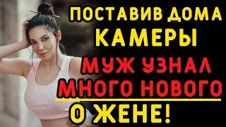 Мужа уговорили поставить дома камеры, жене он не сказал... Интересные истории измен, аудио рассказ
