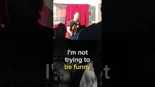 Comedian Gets Serious #crowdwork #standupcomedy  #comedy  #halloween