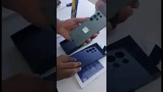 Unboxing the Galaxy S23 Ultra