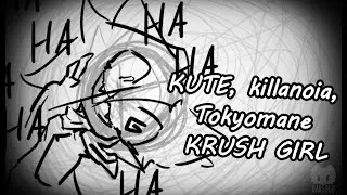 KUTE, killanoia, Tokyomane - KRUSH GIRL | original meme animation | FireAlpaca64 (OC furry)