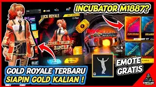 BOCORAN GOLD ROYALE FF TERBARU NOVEMBER 2021 - INCUBATOR M1887 & INFO UPDATE FREEFIRE LAINYA