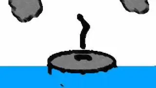 Stick Man Trampoline