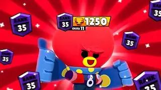 АПНУЛ ЭДГАРА НА 35 РАНГ В ДУО ШД BRAWL STARS!
