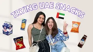 Trying UAE Snacks | Laban Up, Oman Chips, Rani Float & more!